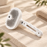 Picots à embouts arrondis et port USB-C de la brosse